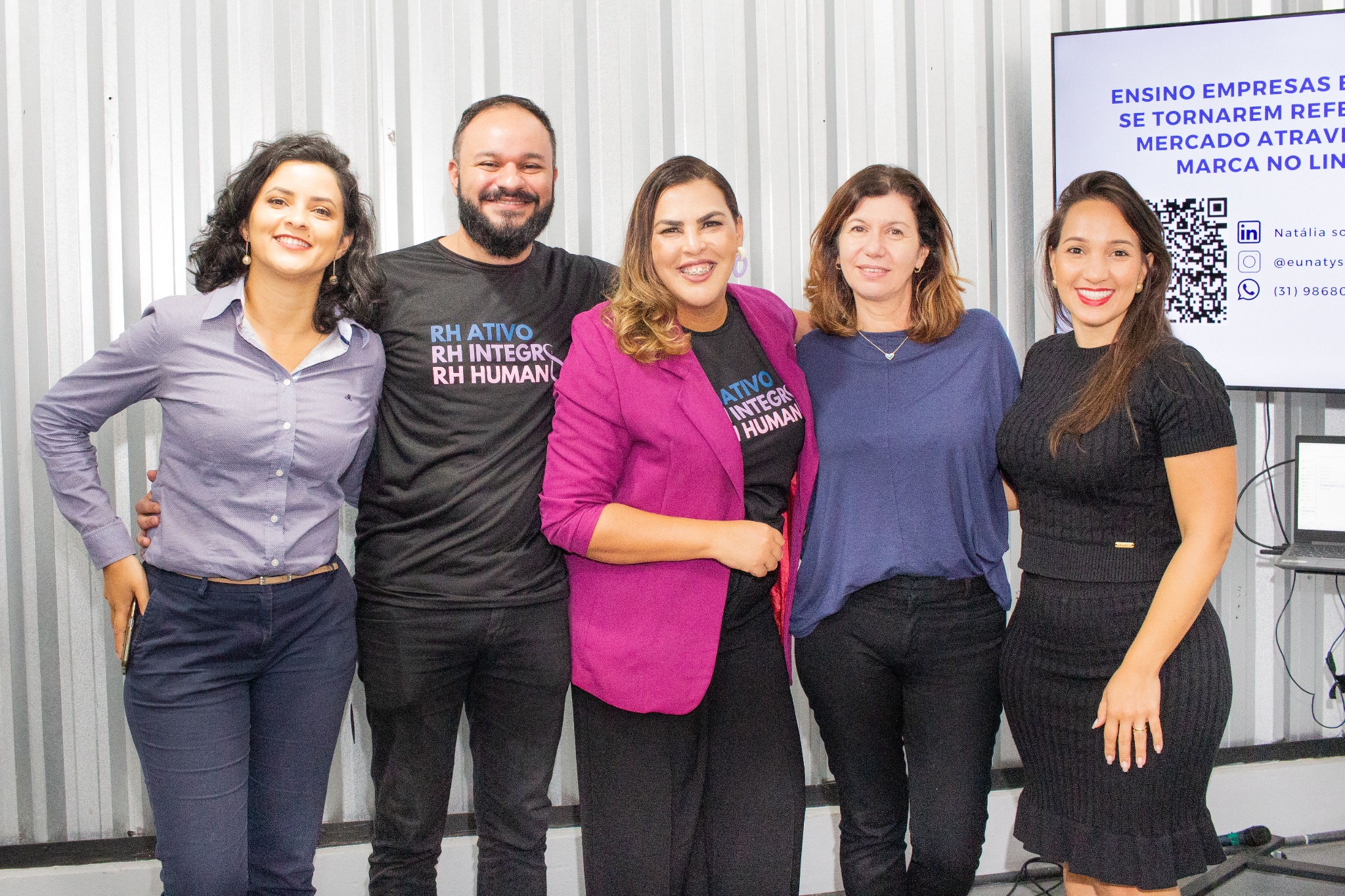 Profissionais reunidos no evento do RH Integra